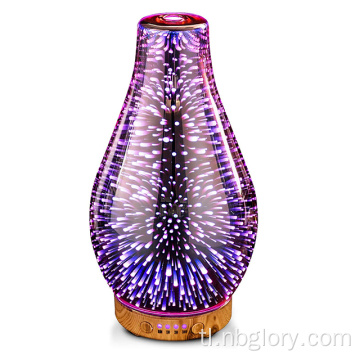 3D Glass Essential Oil diffuser Cool Mist humidifier